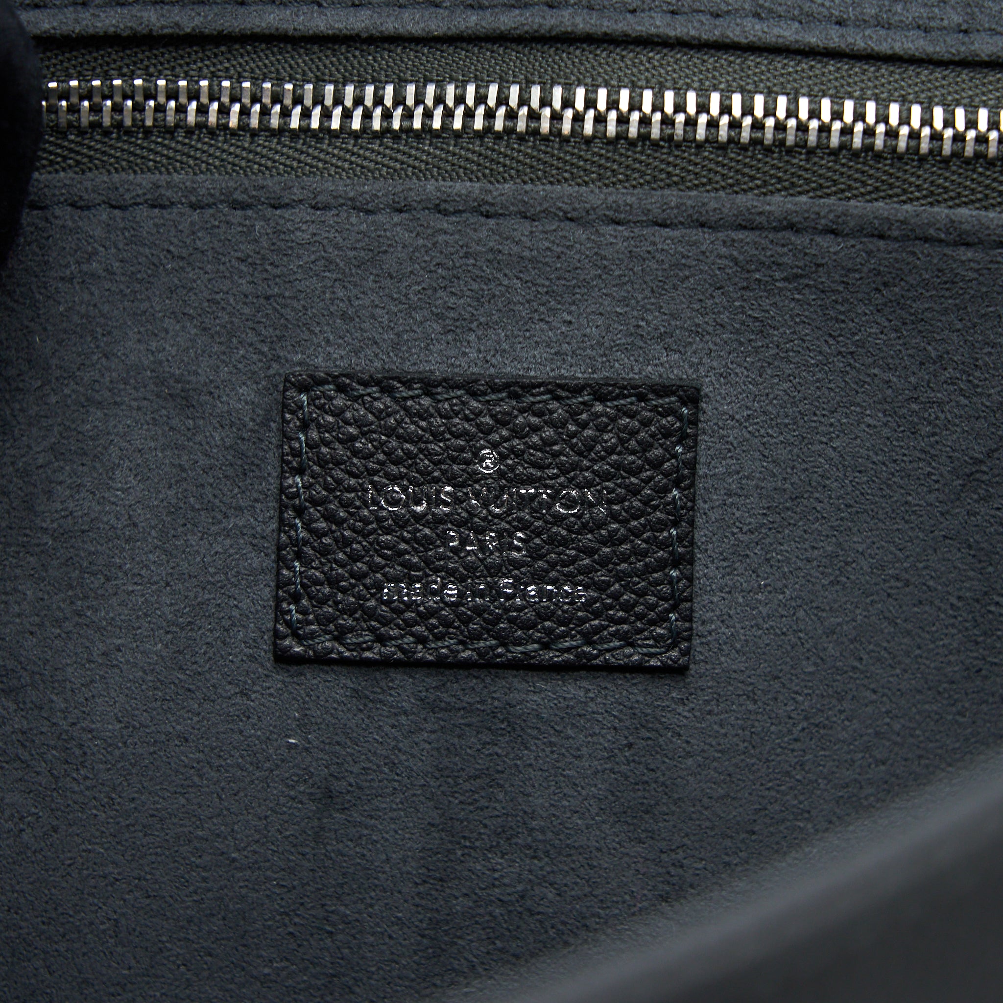 Louis Vuitton Saint Germaine Crossbody Bag Monogram Empreinte Black Brushed SHW - Image 11