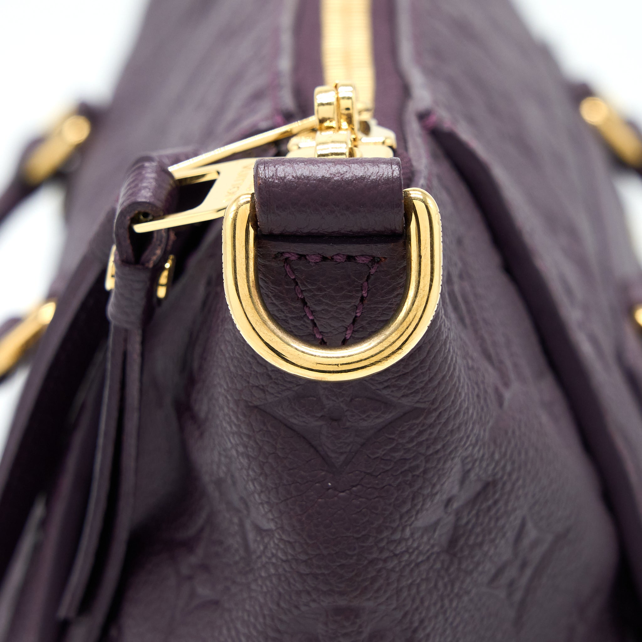 Louis Vuitton Petillance Tote Bag Monogram Empreinte Dark Purple GHW - Image 7