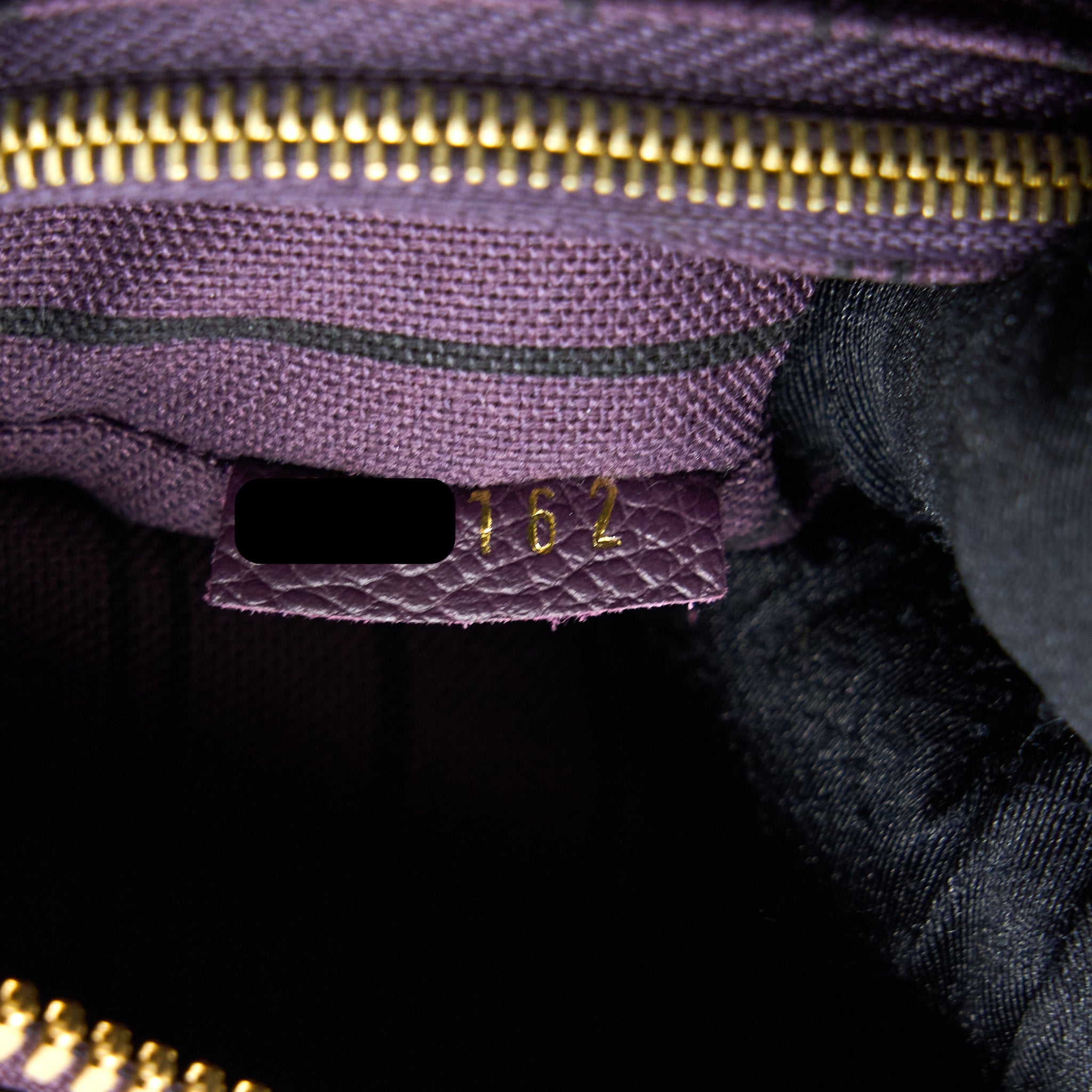 Louis Vuitton Petillance Tote Bag Monogram Empreinte Dark Purple GHW - Image 12