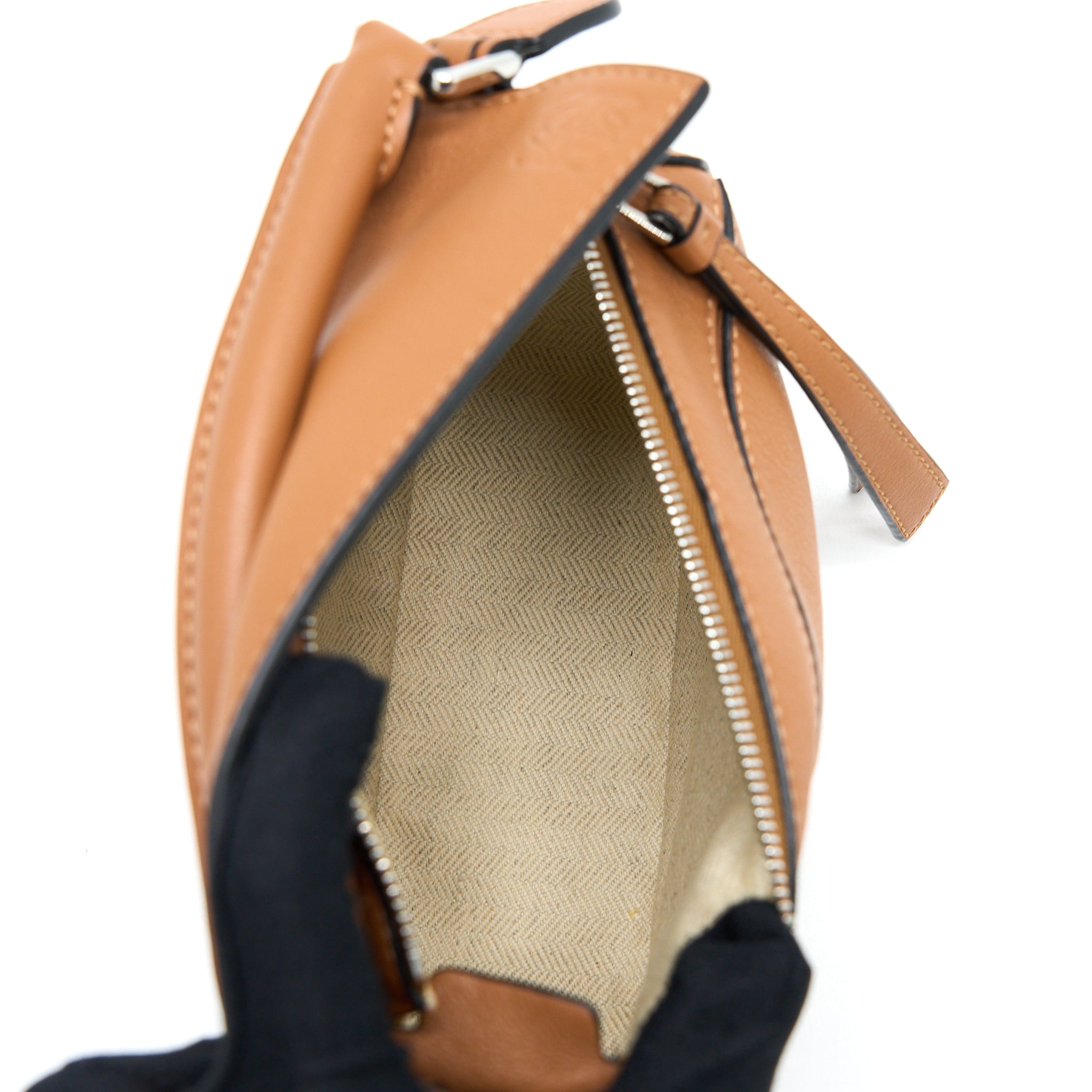 Loewe Mini Puzzle Bag Calfskin Tan SHW - Image 6