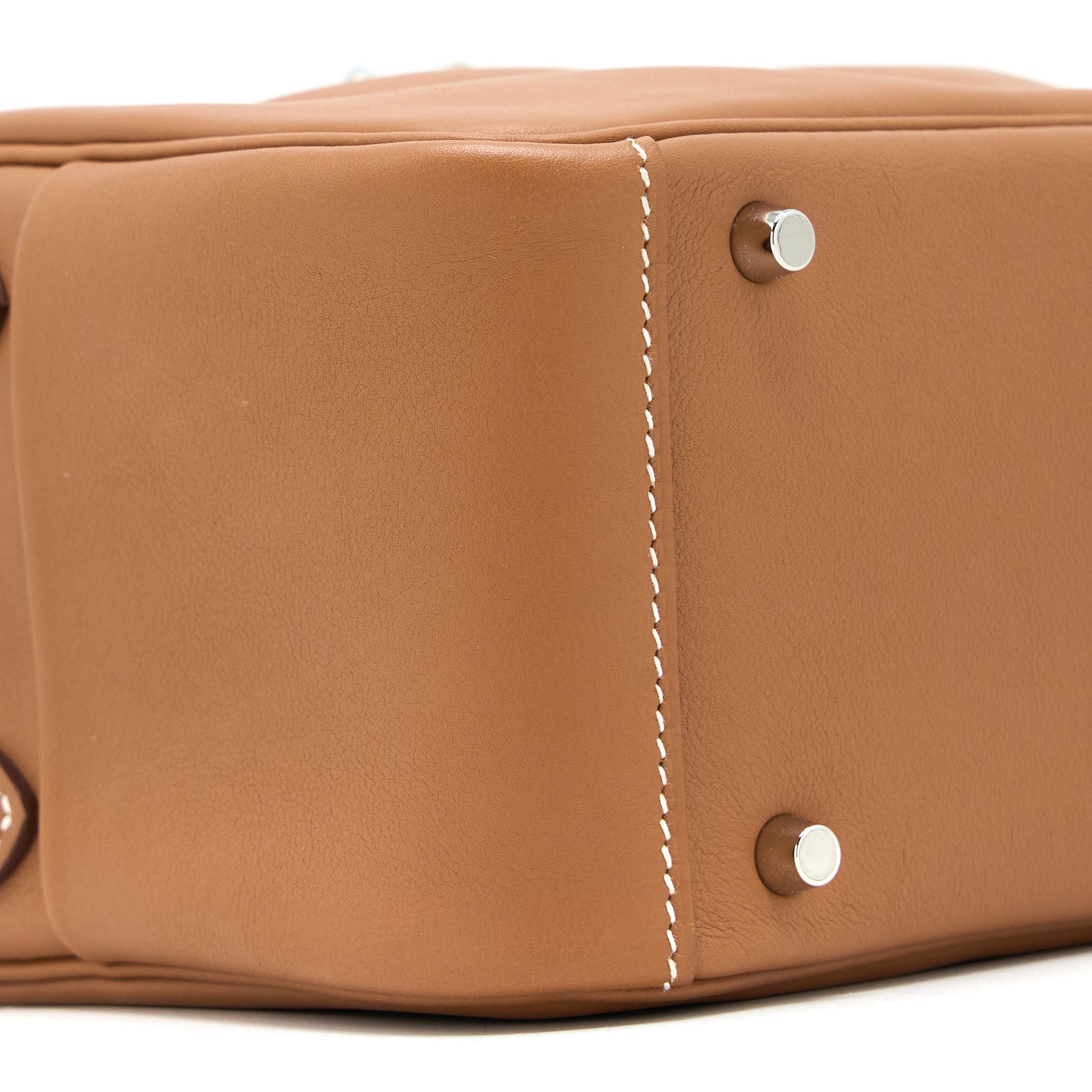 Hermes Mini Lindy Swift Gold/Amber Yellow SHW Stamp Z - Image 9