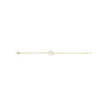 Hermes Size SH Finesse Bracelet Rose Gold/Diamonds