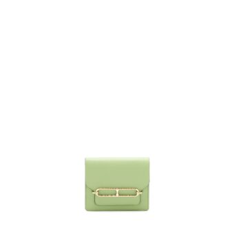 Hermes Roulis Slim Evercolor Vert criquet GHW stamp Z