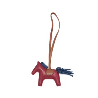 Hermes Rodeo PM burgundy/ Navy/ brown