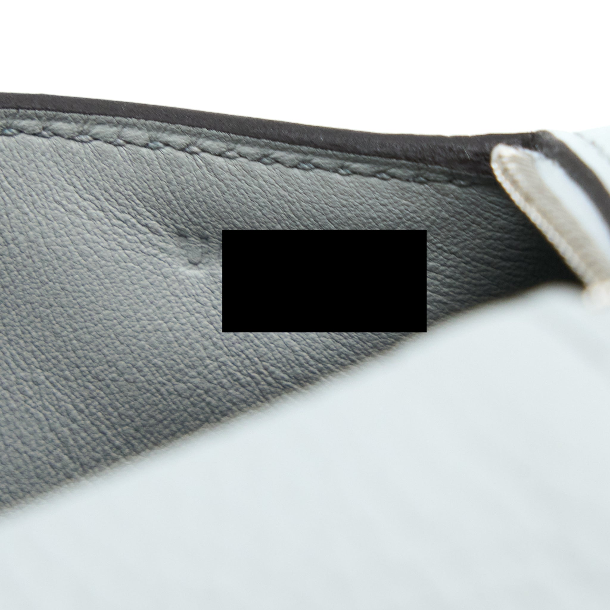 Hermes Mini Lindy Clemence Blue Pale SHW Stamp U - Image 11