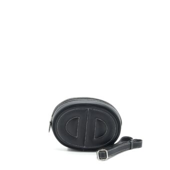 Hermes In The Loop Belt Bag Swift Black SHW Stamp Z