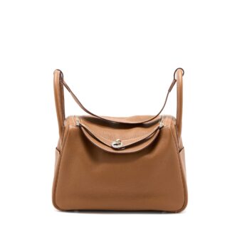 Hermes Lindy 30 Clemence Gold SHW Stamp C
