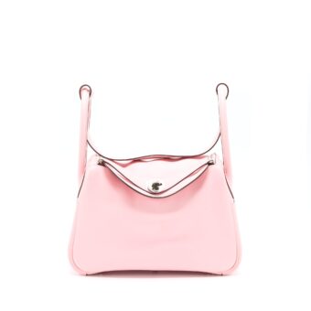 Hermes Lindy 26 Swift 3Q Rose Sakura SHW Stamp X (With Staff Sale Stamp )