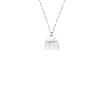 Hermes Kelly Amulettes Pendant White Gold With Diamonds