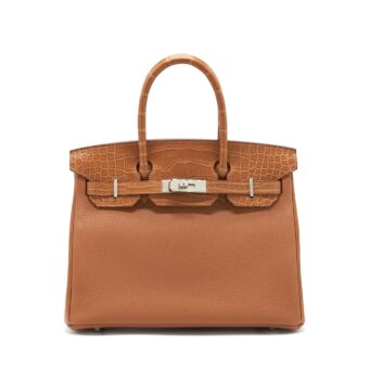 Hermes Birkin 30 Touch Gold with SHW Stamp Y