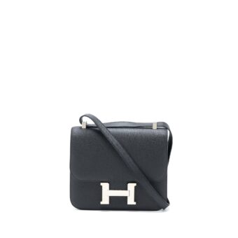 Hermes Constance 24 Epsom Black SHW Stamp A