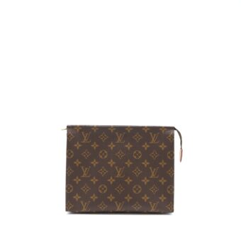 Louis Vuitton Toiletry Pochette 26 Monogram Canvas GHW