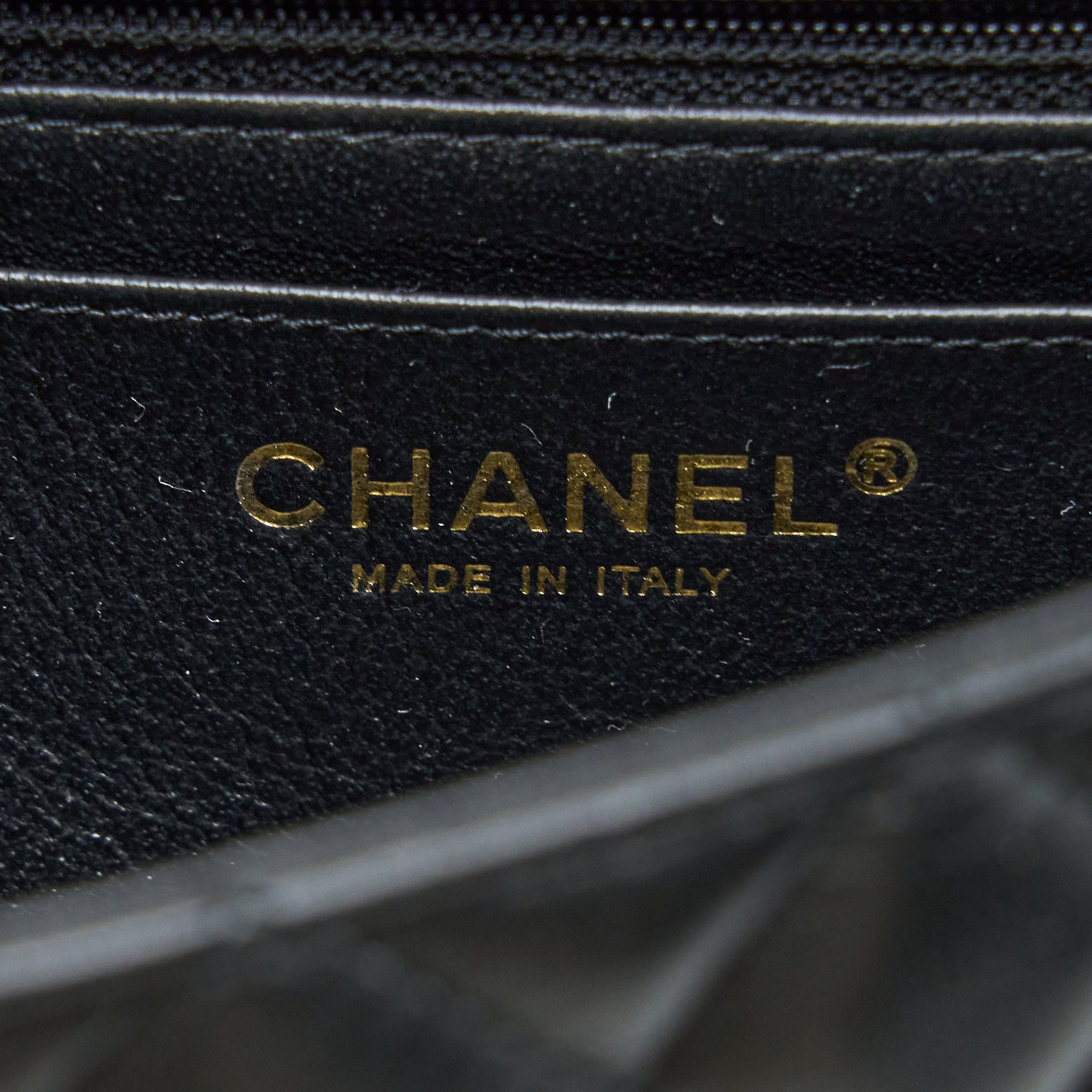 Chanel Mini Rectangular Flap Bag Lambskin Black LGHW - Image 12