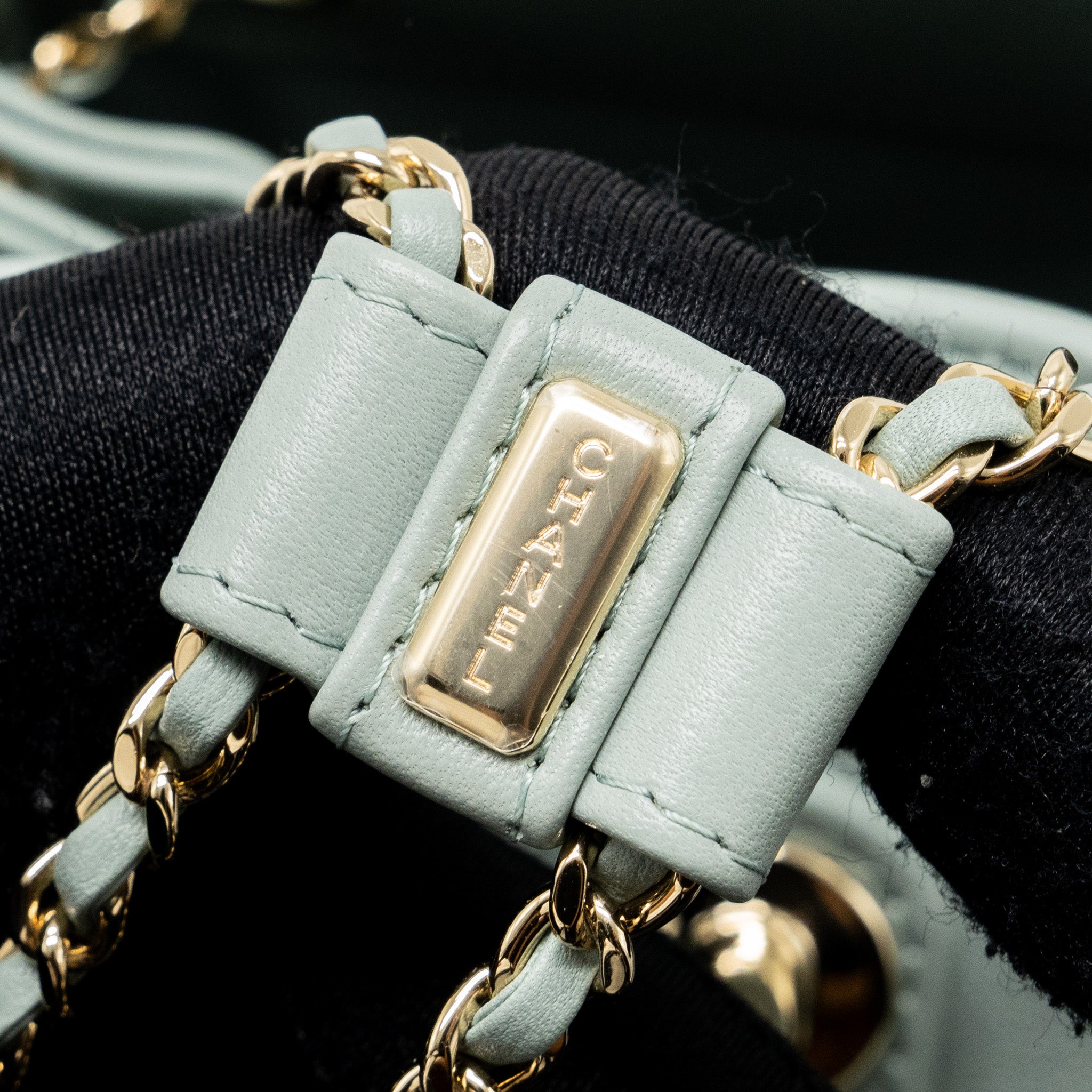Chanel 23C Mini Duma Backpack Calfskin Light Grey LGHW (Microchip) - Image 10