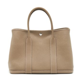 Hermes Garden Party 36 Etoupe SHW Stamp Y
