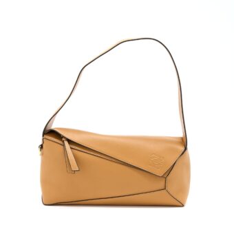 Loewe Puzzle Hobo Bag Nappa Calfskin Warm Desert GHW