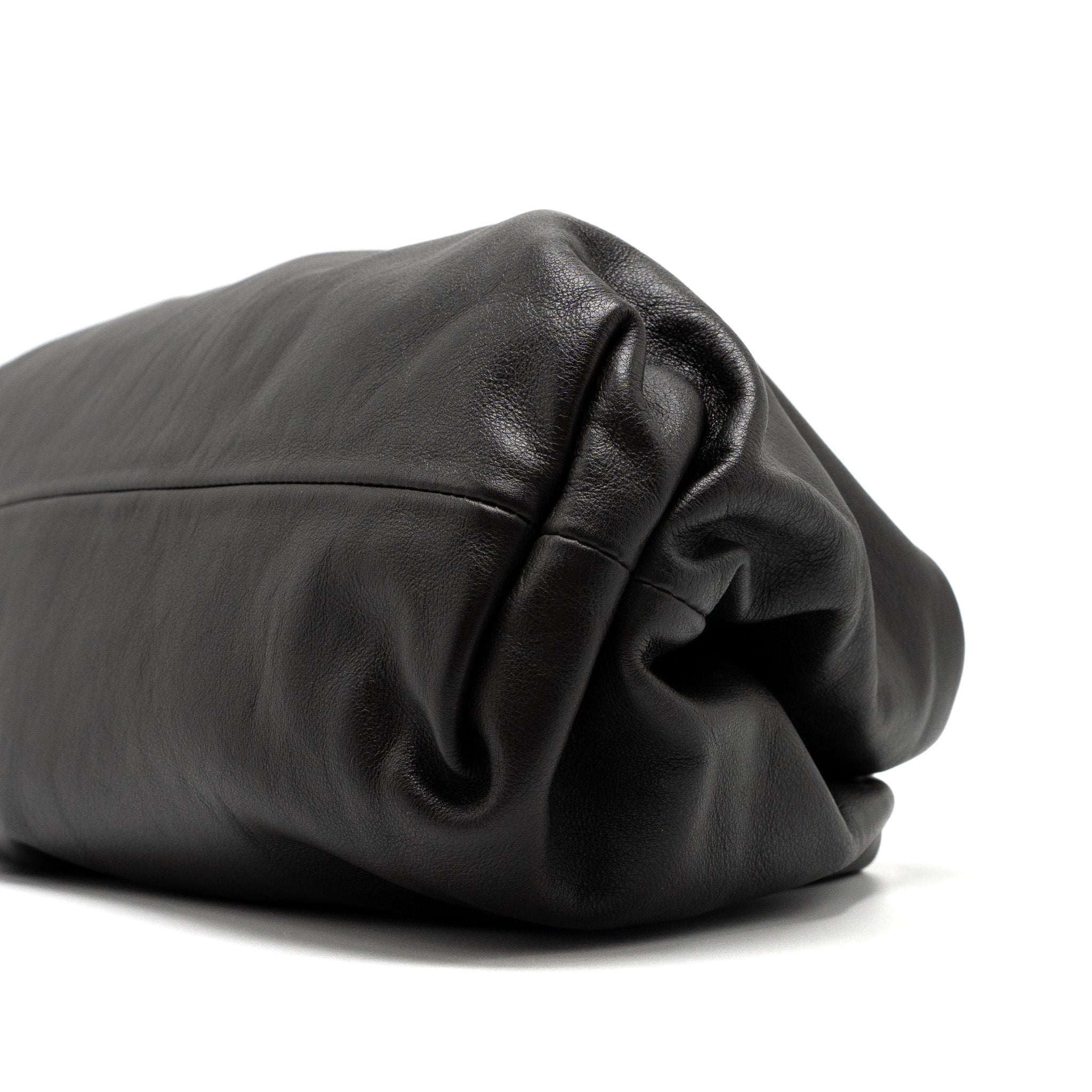 Bottega Veneta Clutch Calfskin Dark Brown GHW - Image 10