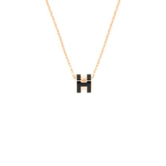 Hermes Mini Pop H Black RGHW