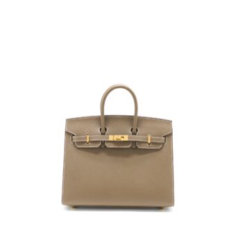 Hermes Birkin 25 Epsom Etoupe GHW Stamp Z