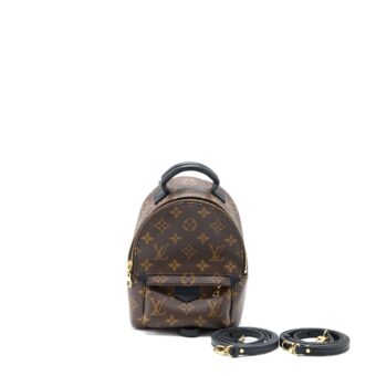 Louis Vuitton Mini Palm Spring Backpack Monogram Canvas GHW