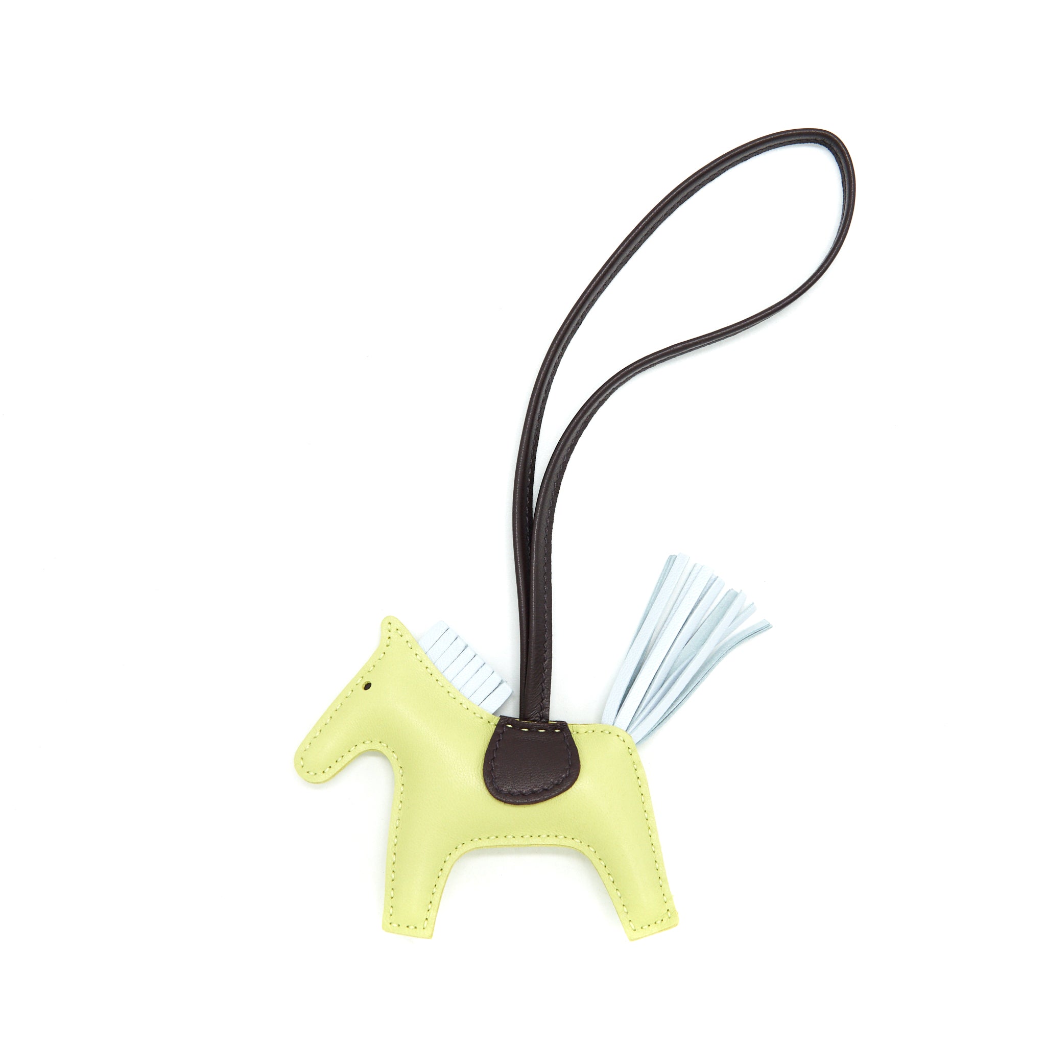 Hermes rodeo PM Jaune Bourg/ BL Brume/ Rge Sellier