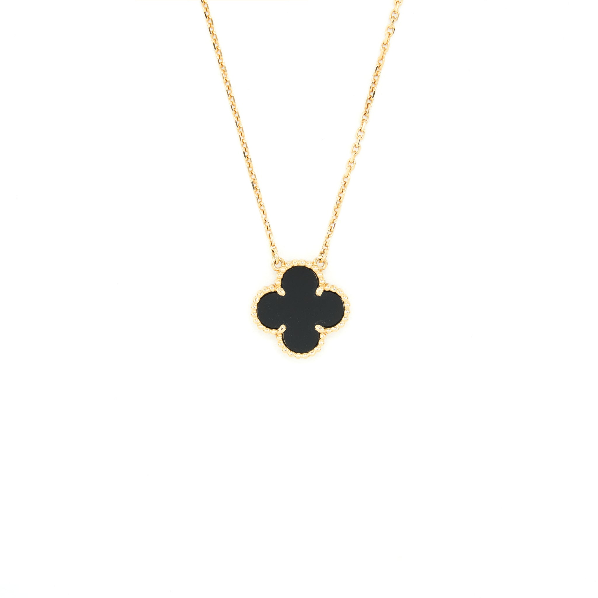 Van Cleef & Arpels Sweet Alhambra Pendant Yellow Gold