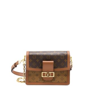 Louis Vuitton Dauphine MM Monogram Canvas GHW