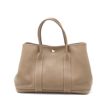 Hermes Garden Party 36 Negonda Etoupe SHW Stamp A