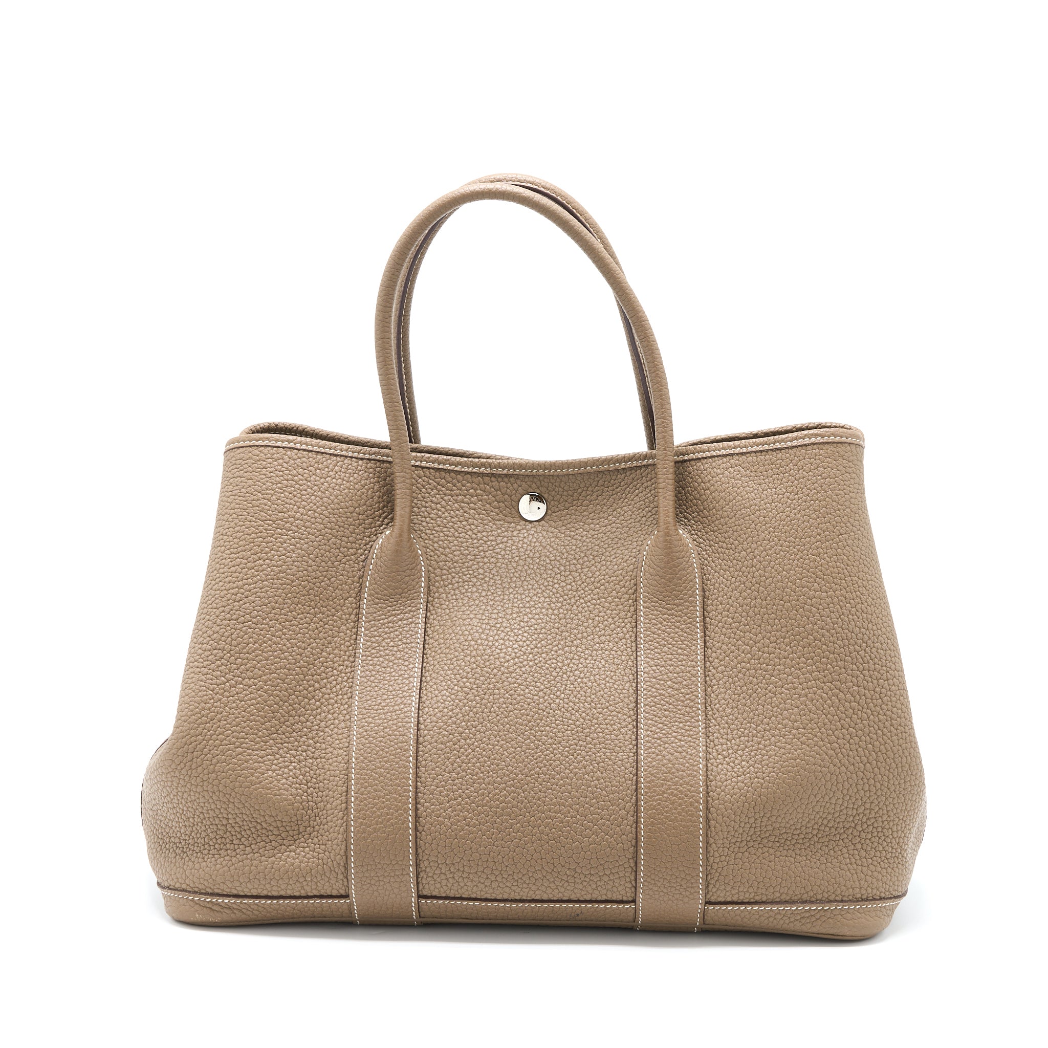 Hermes Garden Party 36 Negonda Etoupe SHW Stamp A