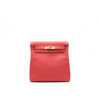 Hermes kelly Ado A5 Bougainvillea GHW clemence Leather