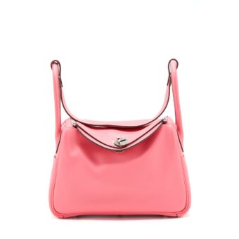 Hermes lindy 26 Evercolor Rose Azalee SHW stamp C