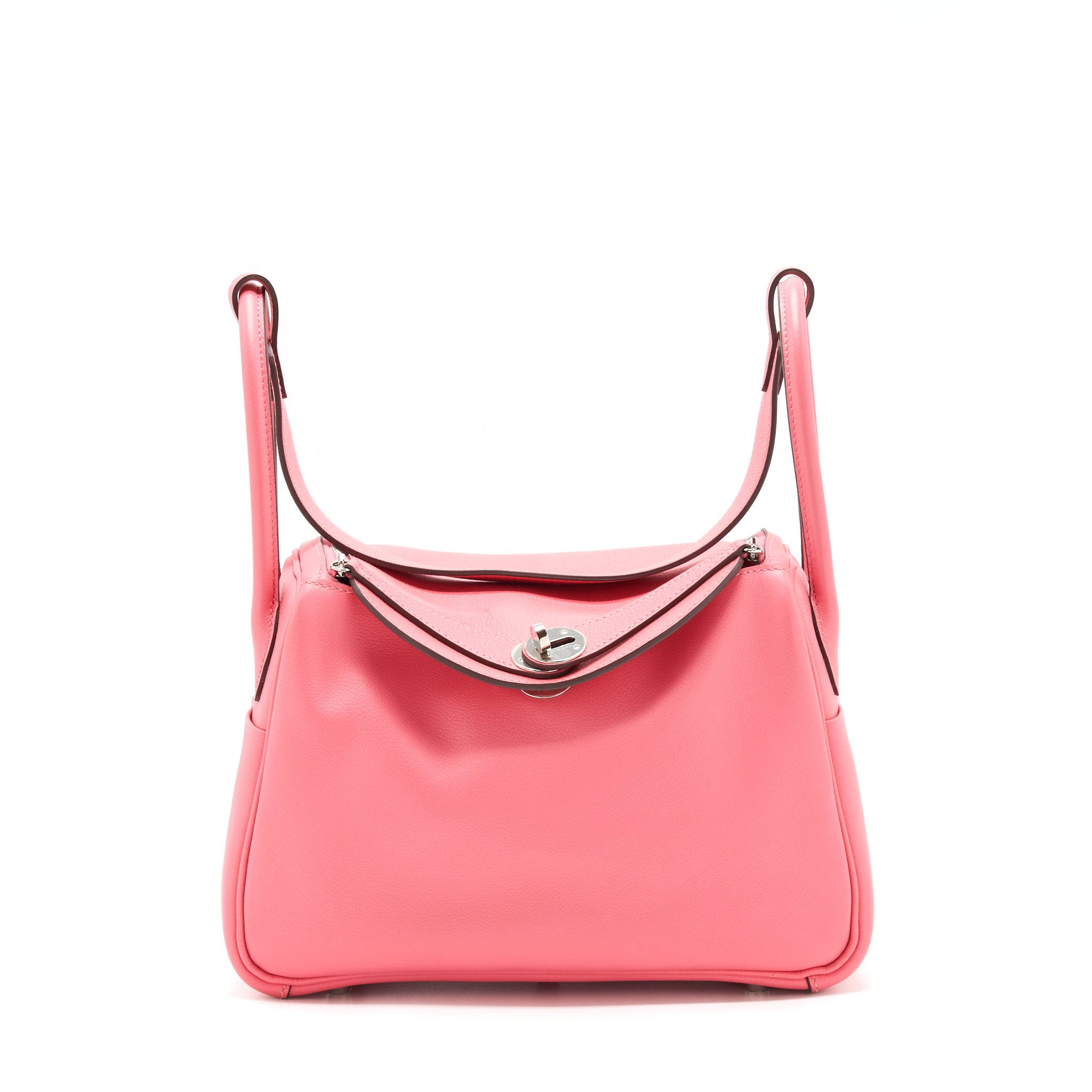 Hermes lindy 26 Evercolor Rose Azalee SHW stamp C