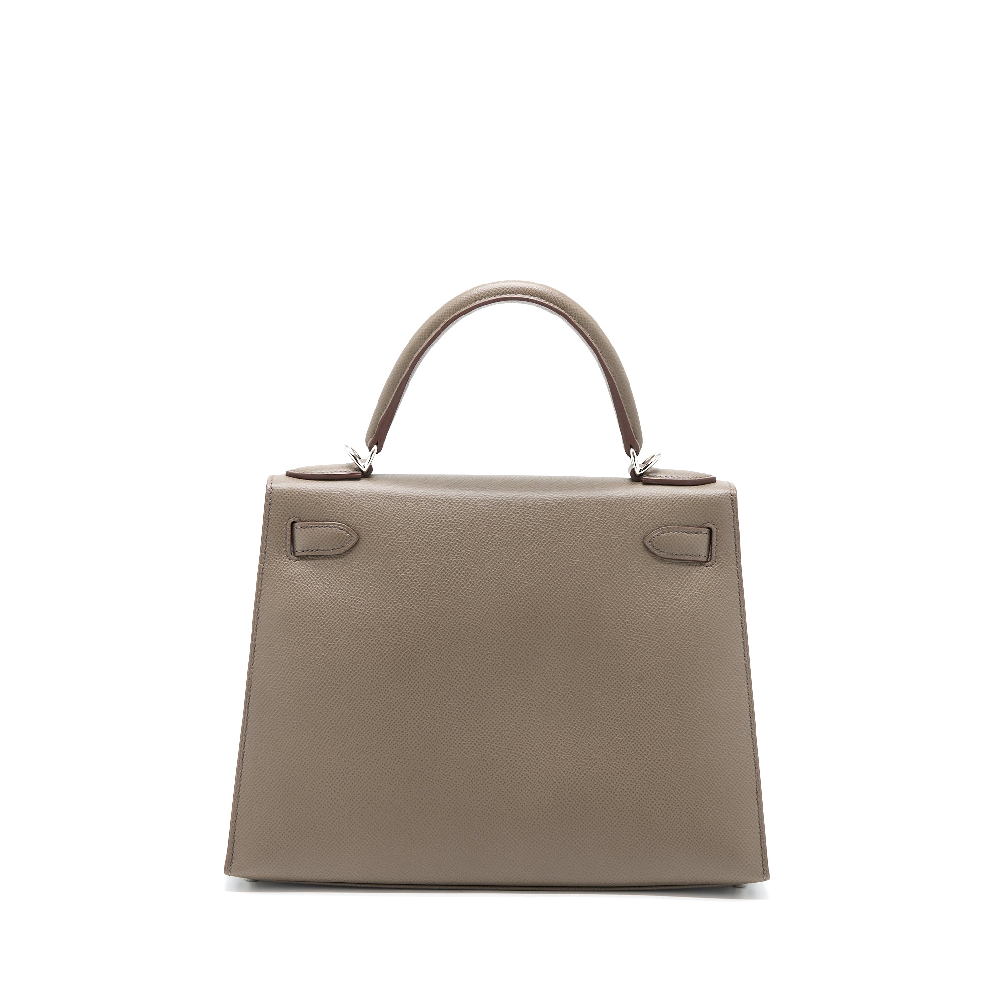 Hermes Kelly 28 Epsom 8F Gris Etain SHW Stamp Z - Image 2