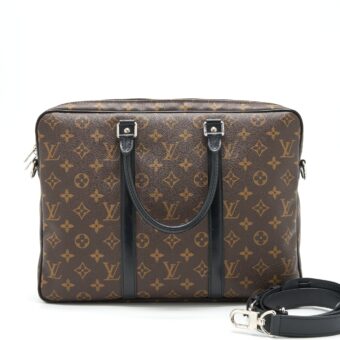 Louis Vuitton Porte Documents Voyage PM Bag Monogram Canvas