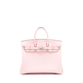 Hermes Birkin 25 Swift 3Q Rose Sakura SHW Stamp Z