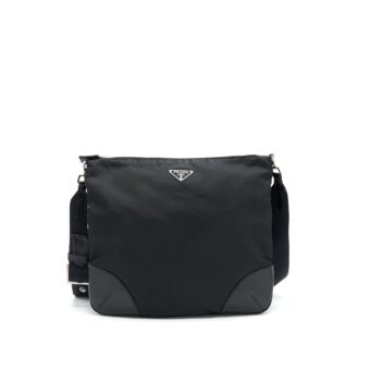 PRADA Nylon Crossbody bag in Black