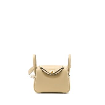 Hermes Mini Lindy Clemence Trench GHW Stamp U