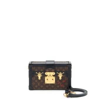 Louis Vuitton Petite Malle Monogram Canvas GHW