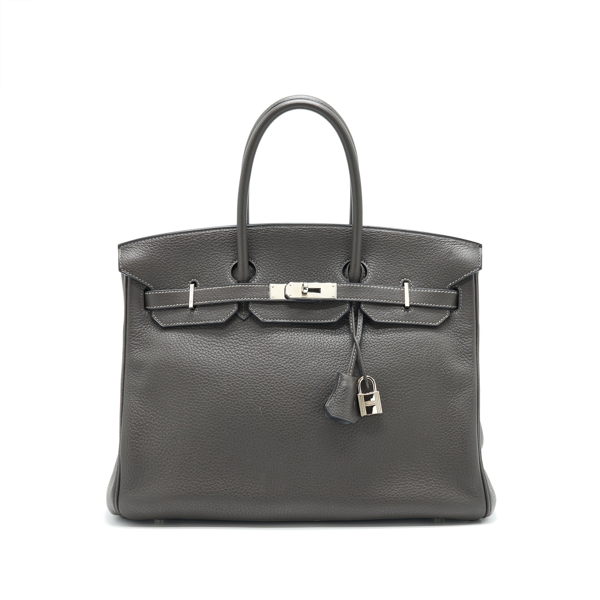 HERMES BIRKIN 35 DARK GREY SHW
