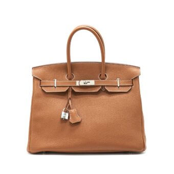 HERMES BIRKIN 35 GOLD SHW