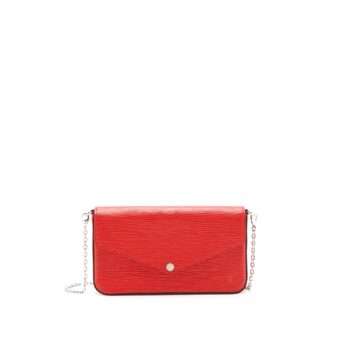 Louis Vuitton Felicie Pochette Red SHW