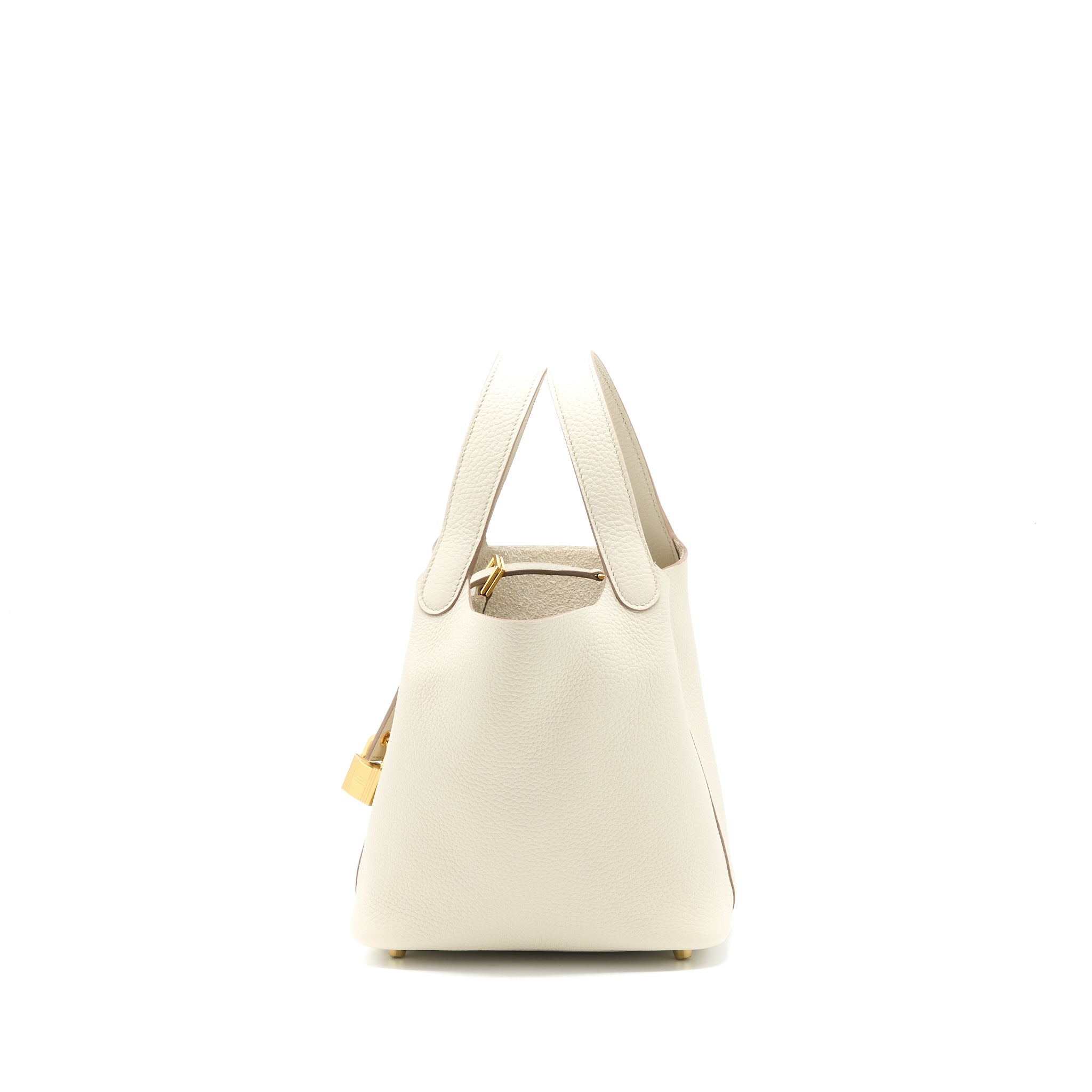Hermes Picotin 18 Lock Bag Clemence Benton GHW Stamp U - Image 3