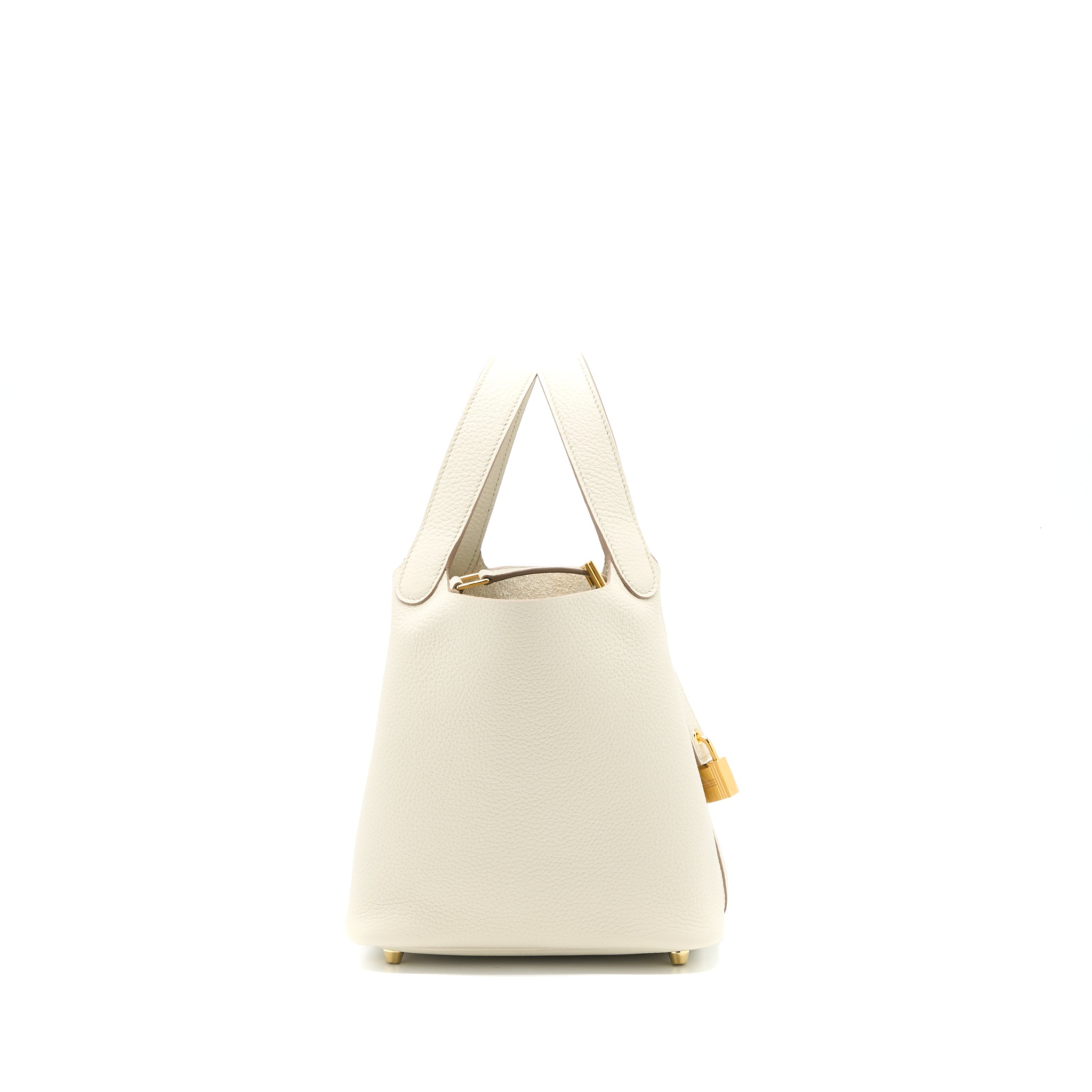 Hermes Picotin 18 Lock Bag Clemence Benton GHW Stamp U - Image 4