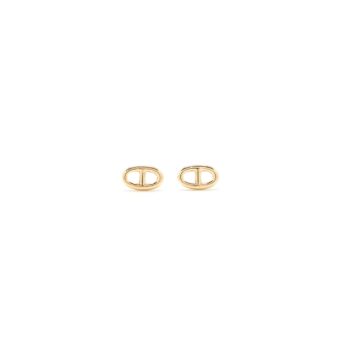 Hermes Chaine D'ancre Earrings small Model rose gold