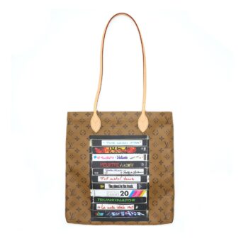 Louis Vuitton Carry It Tote Monogram Reverse Canvas With Print GHW