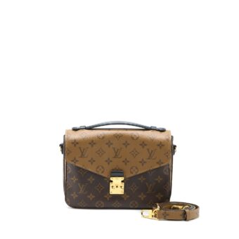 Louis Vuitton Pochette Metis Monogram Reverse Canvas GHW