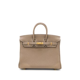 Hermes Birkin 25 Togo Etoupe GHW Stamp Z
