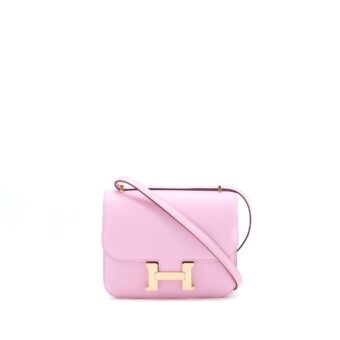 Hermes Mini Constance Epsom X9 Mauve Sylvestre RGHW Stamp U