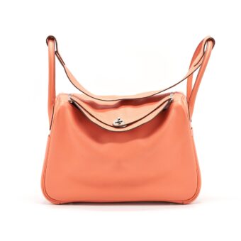 Hermes Lindy 34 Evercolour Flamingo SHW