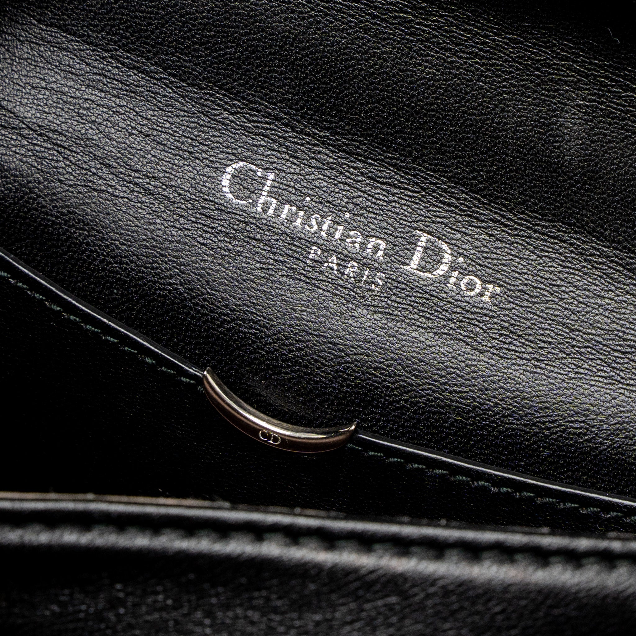 Dior Mini Diorama Bag Calfskin Black SHW - Image 13